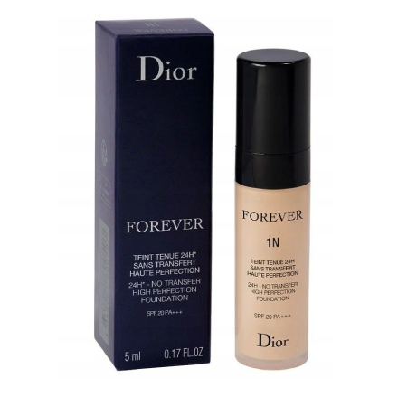 Dior Forever 24H - No Transfer Matte High Perfection Foundation 5ml #1N  , Dior , รองพื้น Dior ,dior forever no-transfer 24h wear matte foundation รีวิว , รองพื้น dior forever เฉดสี ,รองพื้น dior ตัวไหนดี 
